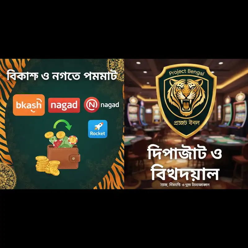 Project Bengal পেমেন্ট পদ্ধতি - বিকাশ ও নগদ
